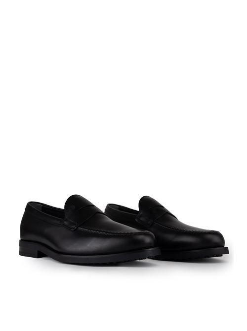 Mocassino in pelle nero TOD'S | XXM0ZF0Q920 PLSB999